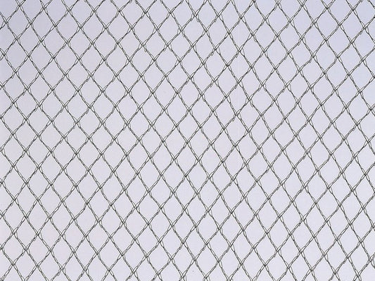 Apollo Black Heavy Knitted Net - Sold Per Metre