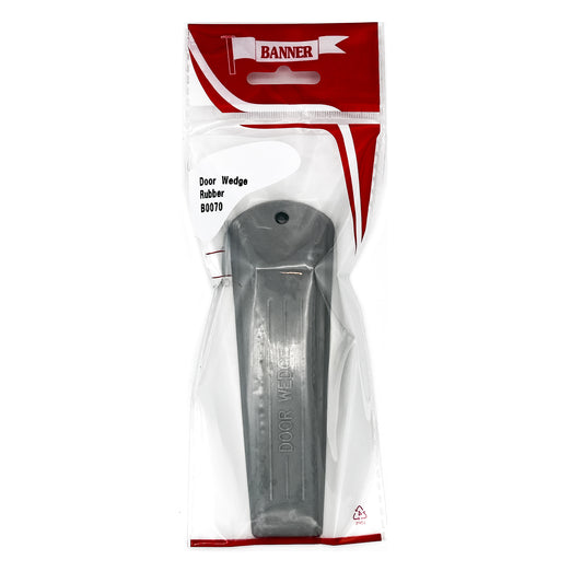 Banner Grey Rubber Door Wedge