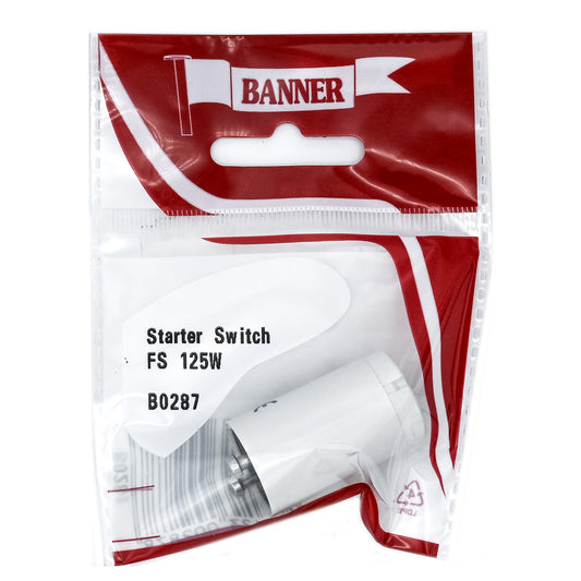 Banner Fluorescent Tube Starter 125W