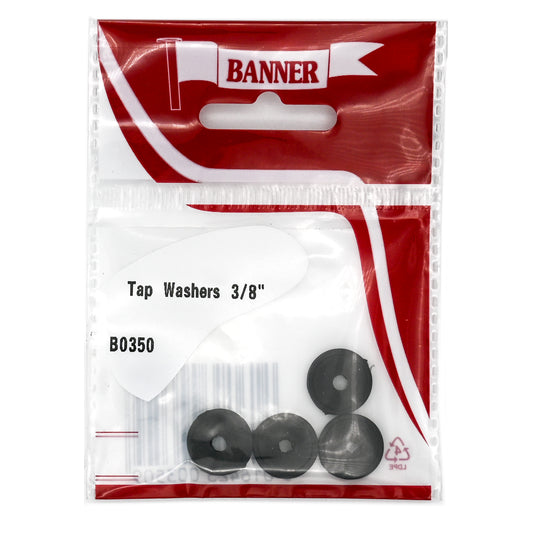 Banner 3/8" Tap Washers 4 Pack