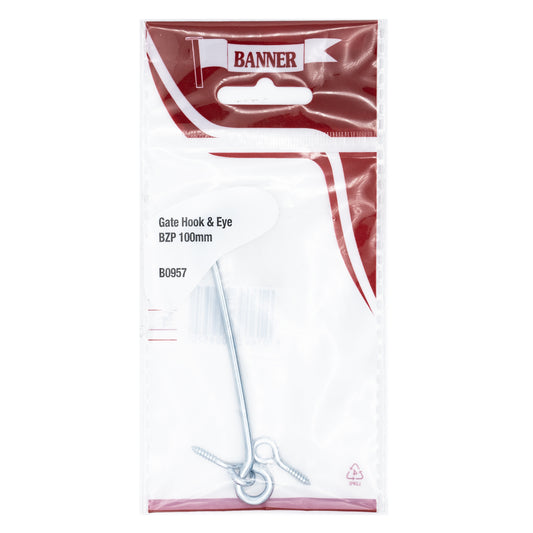 Banner 4" Gate Hook & Eye