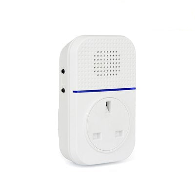 Lloytron White Plug Through Chime Receiver