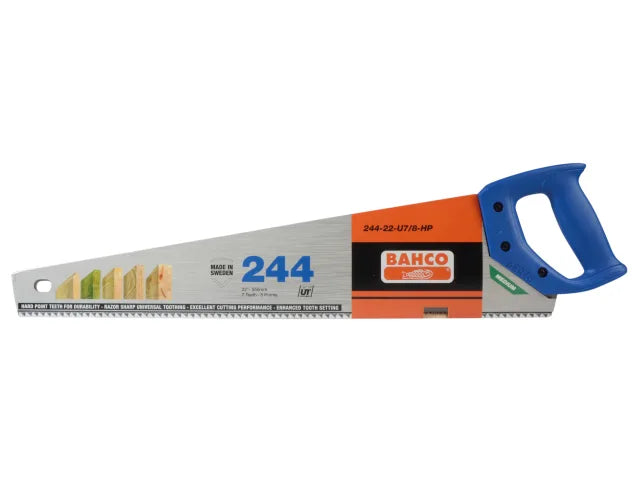 Bahco 244 Hand Saw 22" 7tpi - Box of 10