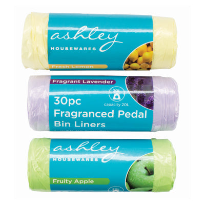 Ashley Fragranced Pedal Bin Liners 30 Pack