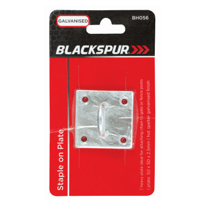 Blackspur Galvanised Staple On Plate