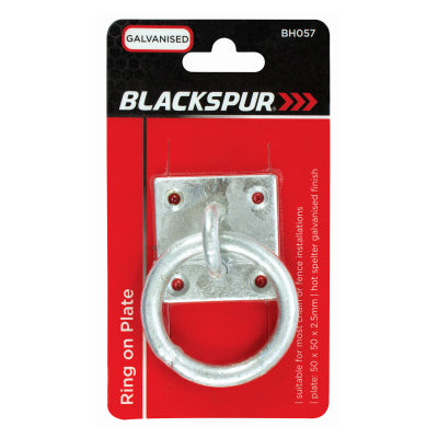 Blackspur BH057 Galvanised Ring on Plate