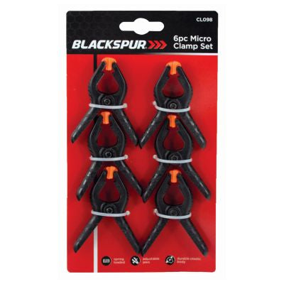 Blackspur CL098 Micro Clamps 6 Pack