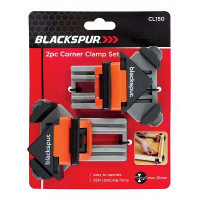Blackspur 2 Piece Corner Clamp Set
