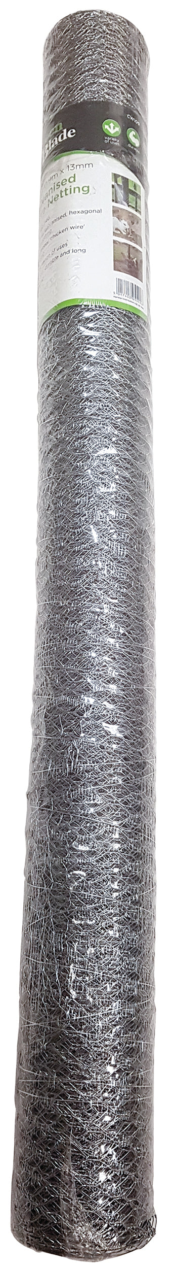 Green Blade Galvanised Chicken Wire Netting 10m x 0.9m x 13mm