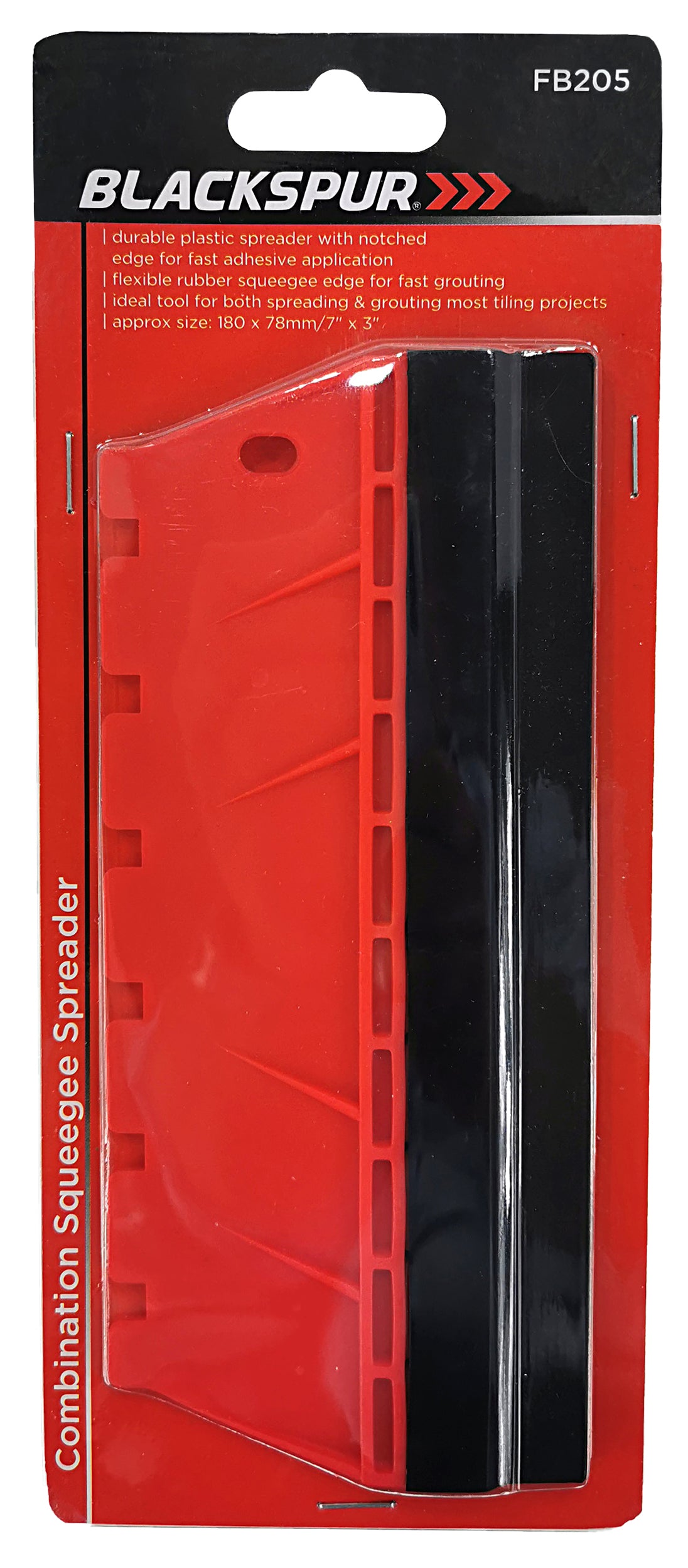 Blackspur FB205 Combination Squeegee Spreader – Jim's DIY