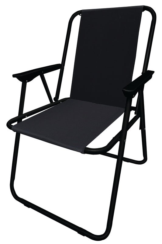 Redwood Black Folding Camp Chair