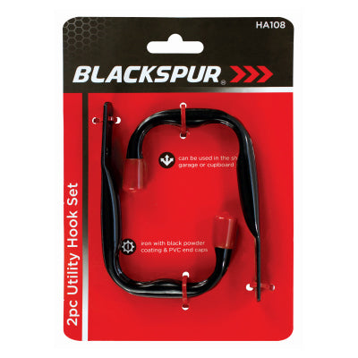 Blackspur HA108 2 Piece Utility Hook Set
