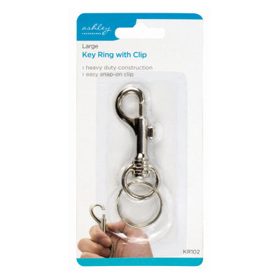 Ashley Key Ring With Clip
