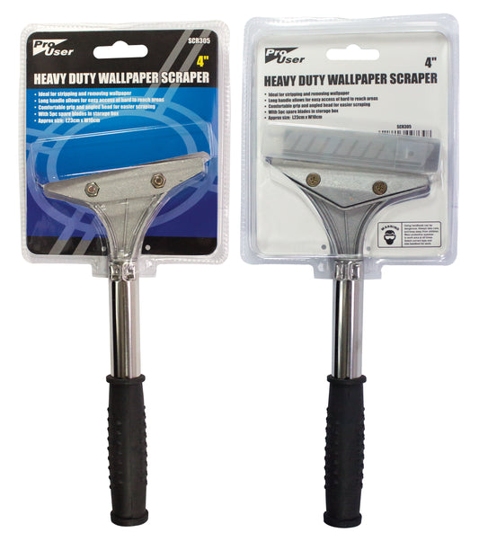 Blackspur SCR305 4" Heavy Duty Wallpaper Scraper