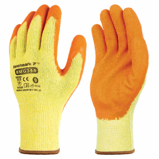 Benchmark BMG344 Latex Coated Work Gloves Size 10 (X Large) - 1 Pair