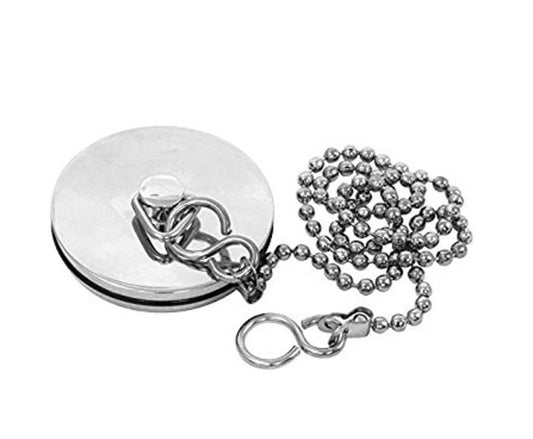 Banner Chrome Bath Plug & Chain 1 3/4"
