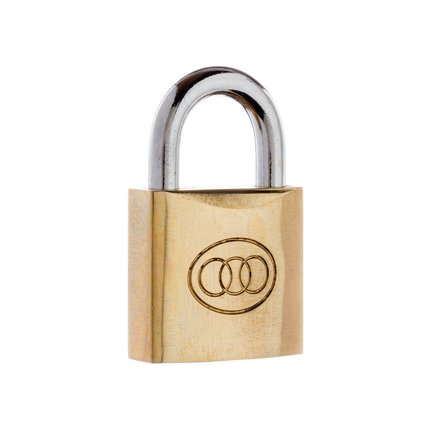 Tri Circle Brass Padlock 32mm
