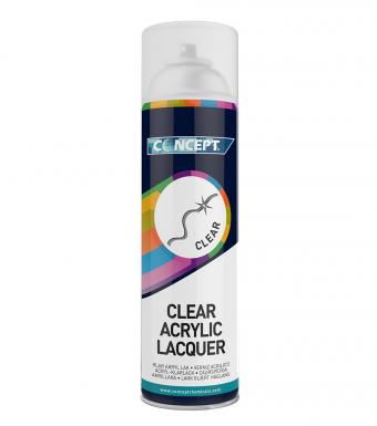 Concept Clear Acrylic Spray Lacquer 450ml