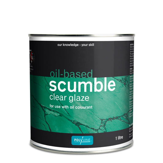 Polyvine Oil Based Scumble Clear Glaze 1L