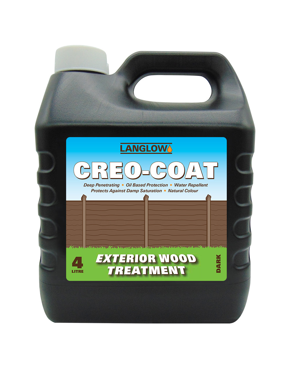 Langlow Dark Brown Creo-coat 4L