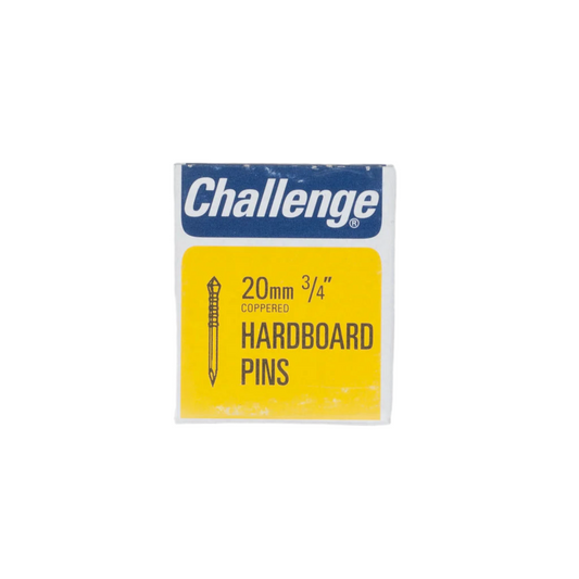Challenge 20mm Coppered Hardboard Pins 40g