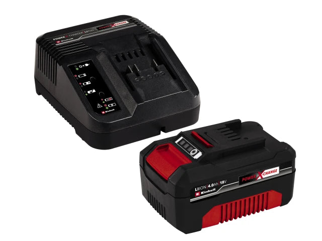 Einhell Power X Change Starter Kit with 4 Ah Battery & Fast Charger