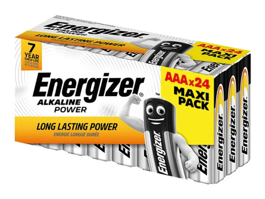 Energizer Alkaline Power Battery 24 Pack