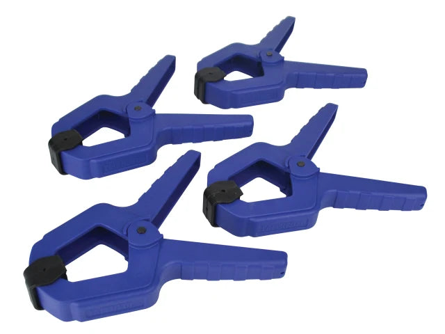 Faithfull SPCL3 3" Spring Clamps 4 Pack