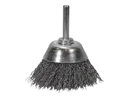 Faithfull 1/4" Shank 50mm Cup Wire Brush