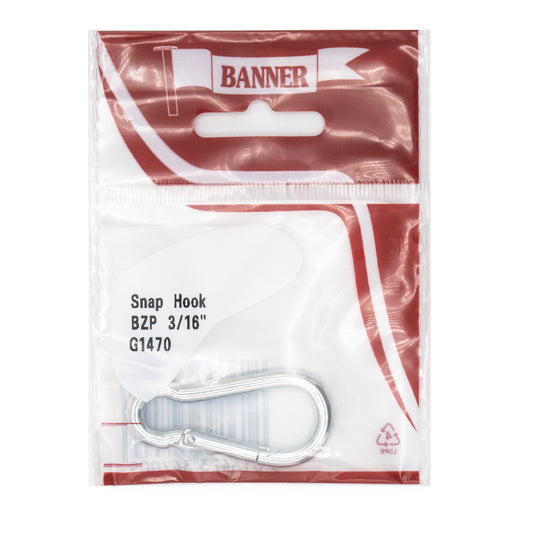 Banner 3/16" Snap Hook