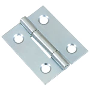Banner Chrome 38mm Butt Hinges 1 Pair