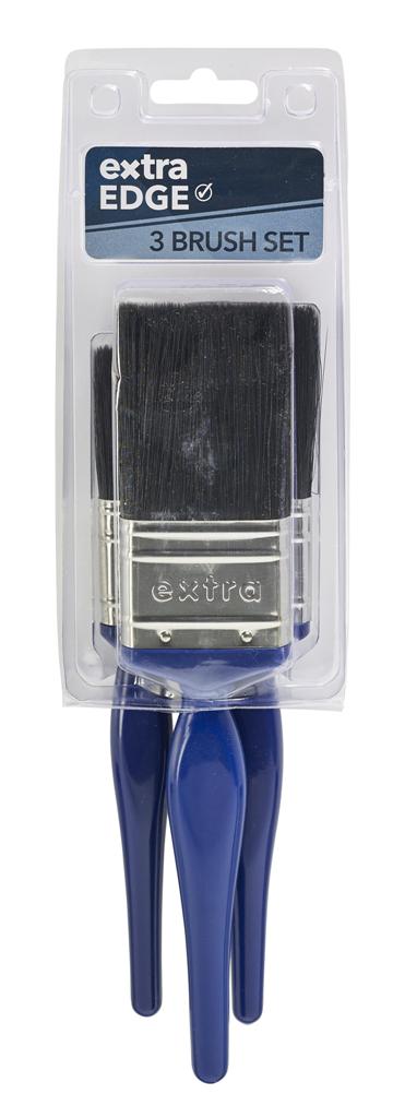Harris Extra Edge 3 Piece Paintbrush Set