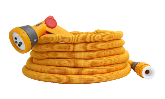Hozelock 15m Wonderhoze Expanding Hose with Multi Spray Gun
