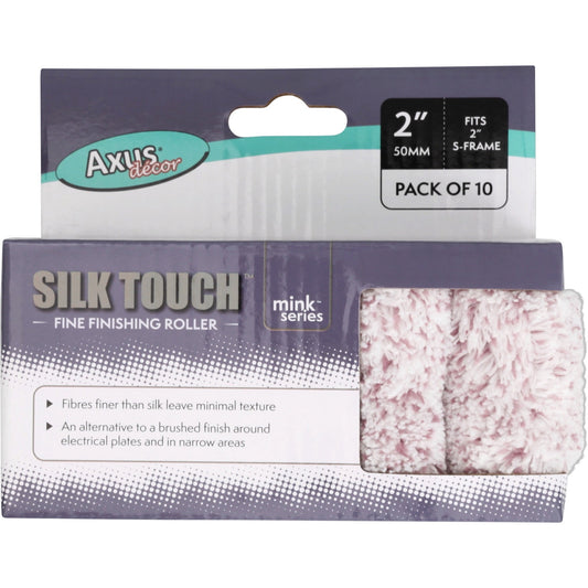 Axus Decor Silk Touch 2" Roller Sleeves 10 Pack