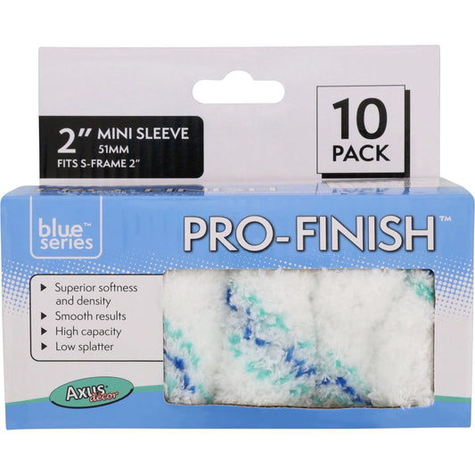 Axus Decor Pro Finish 2" Roller Sleeve 10 Pack