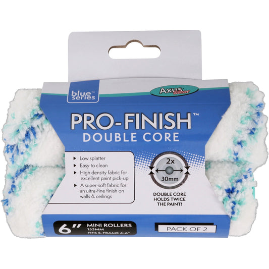 Axus Decor Pro Finish 6" Roller Sleeve 2 Pack