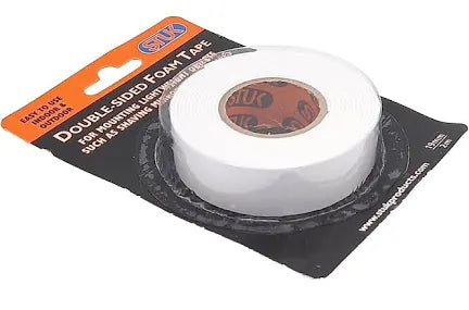 Stuk Double Sided Foam Mounting Tape 19mm x 2m