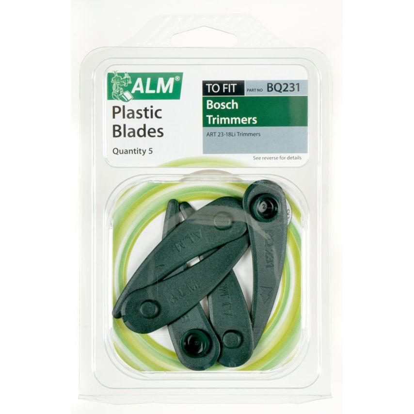 ALM BQ281 Bosch Trimmer Blades 5 Pack