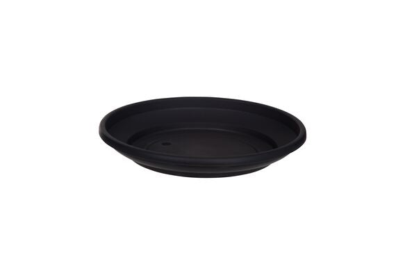 Whitefurze 20cm Venetian Black Saucer
