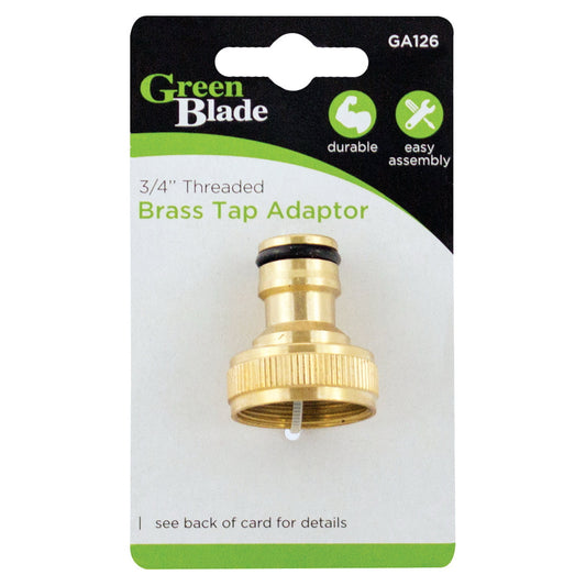 Green Blade GA126 3/4" Standard Threaded Brass Tap Connector