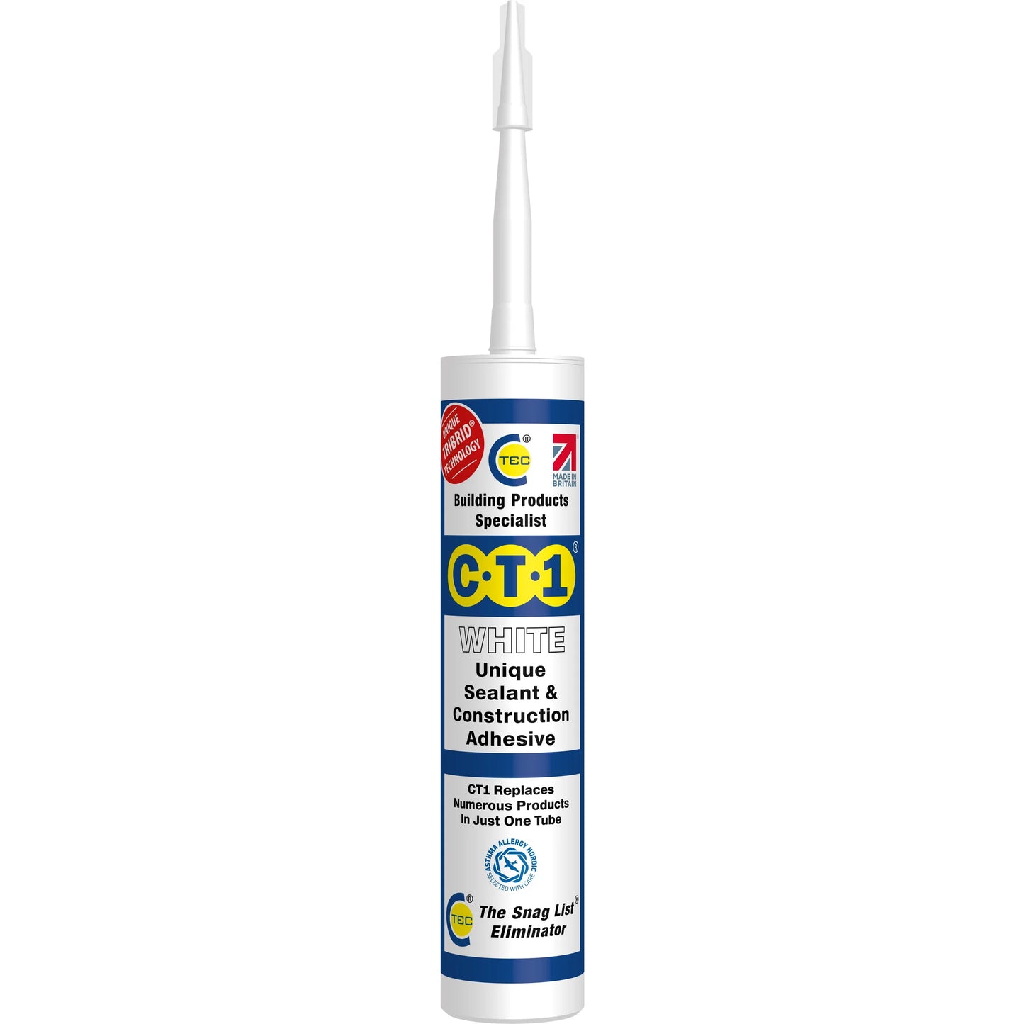 C Tec CT1 Tribrid White Silicone