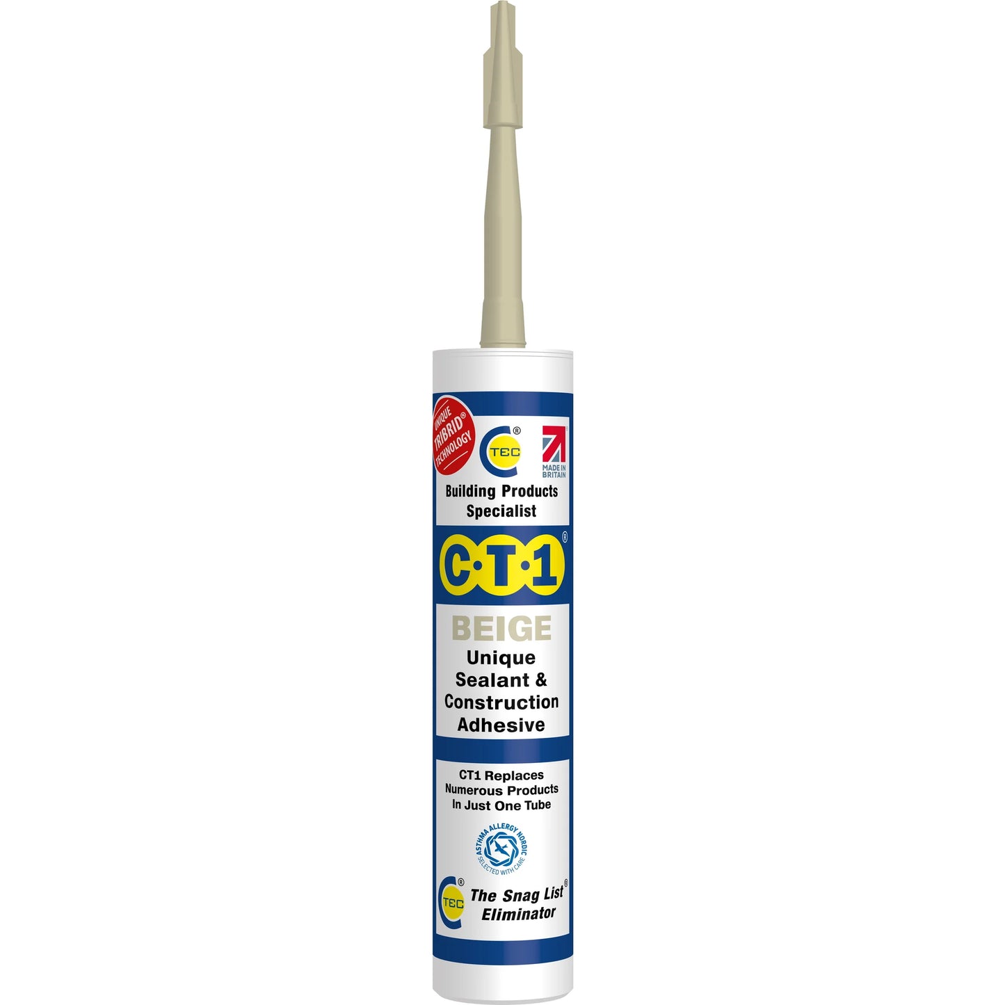 C Tec CT1 Tribrid Beige Silicone