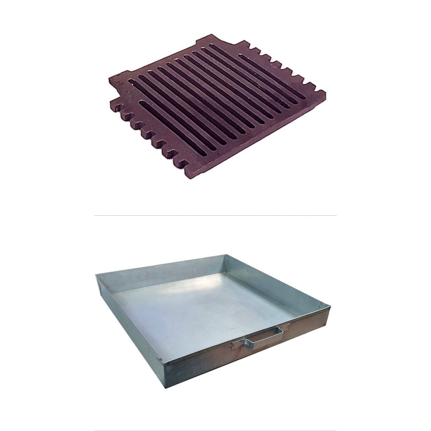 16" Grant Triple Pass Fire Grate & Ashpan