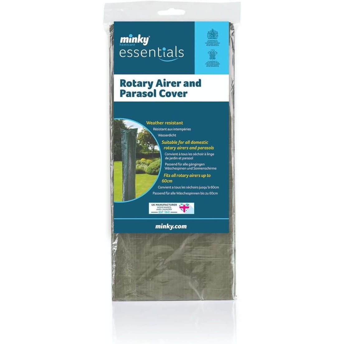 Minky Essentials Rotary Airer & Parasol Cover