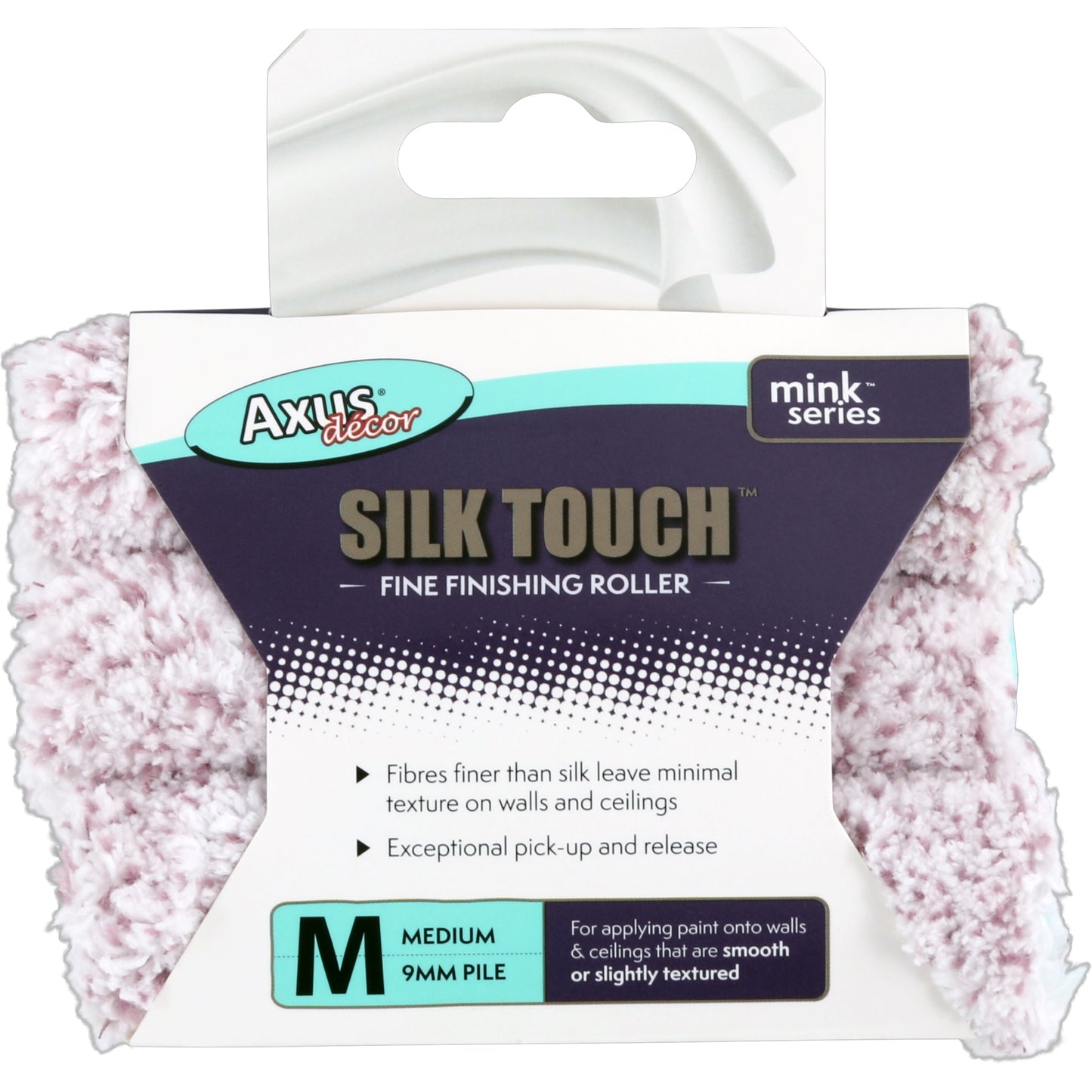 Axus Decor Mink Series Silk Touch 4” Roller 3 Pack