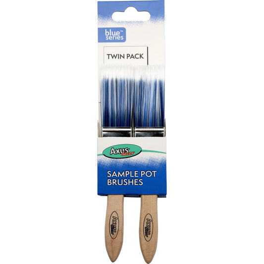 Axus Decor Sample Pot Brushes Twin Pack