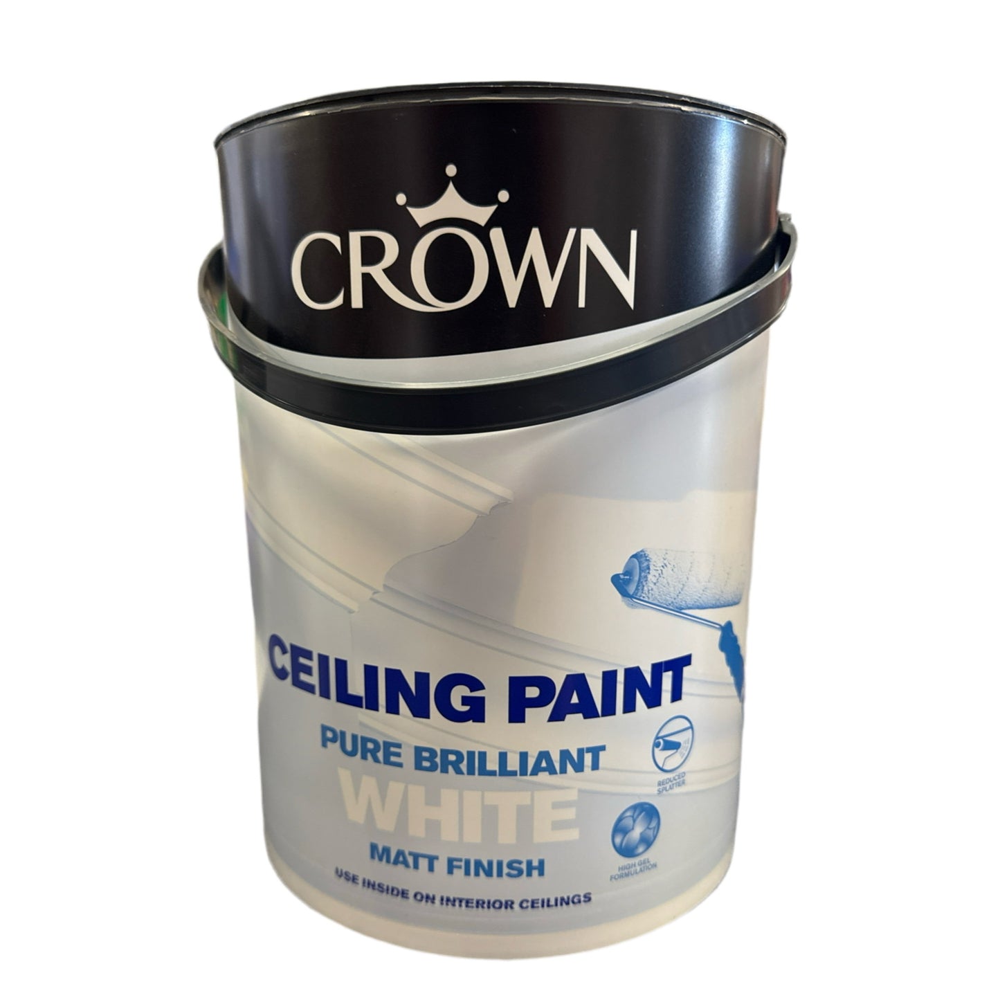 Crown Ceiling Paint Pure Brilliant White 5L