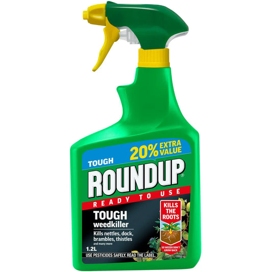Roundup Tough Weedkiller RTU 1.2L