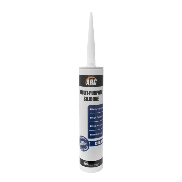 Arc Multi Purpose Clear Silicone 280ml