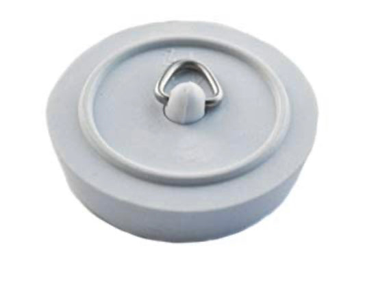 Banner White Rubber Sink Plug 1 1/2"